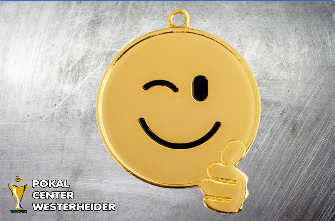 Smiley Medaille