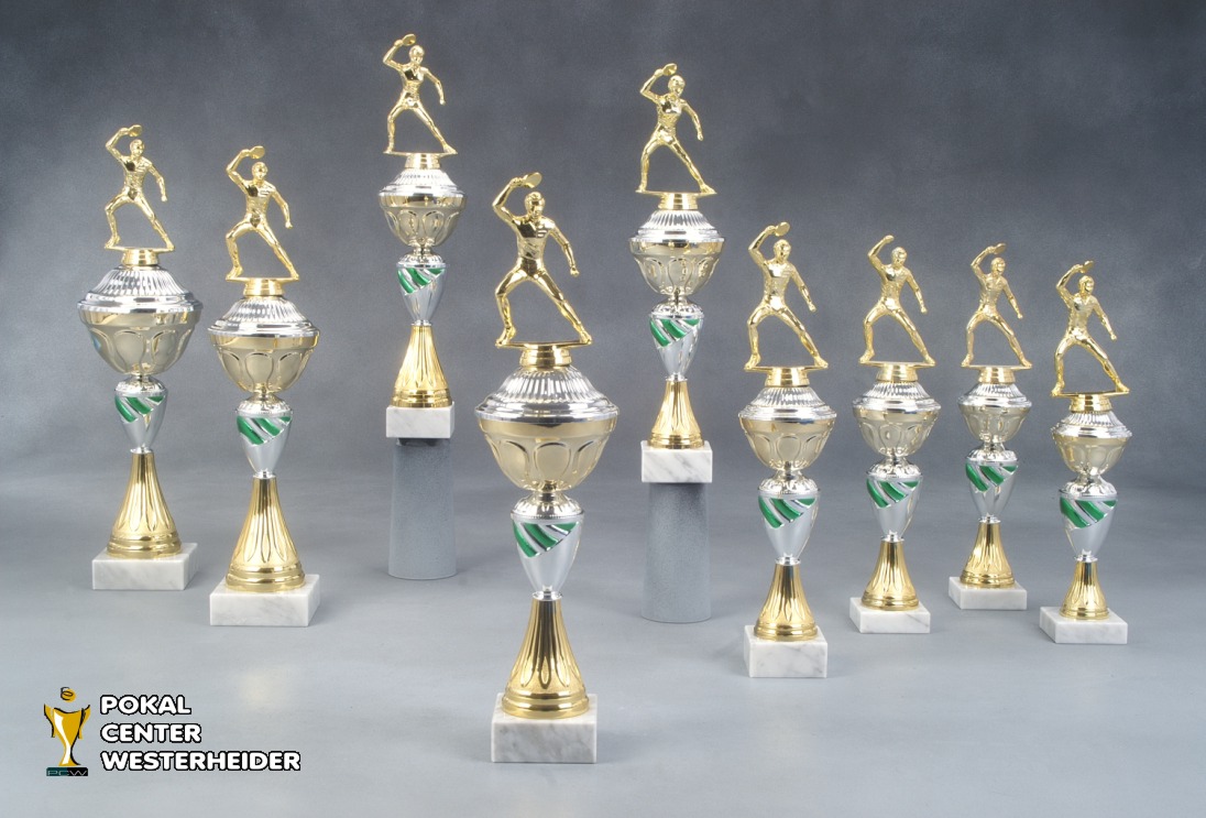 Tischtennis Pokale 'Turin' 7017-34576