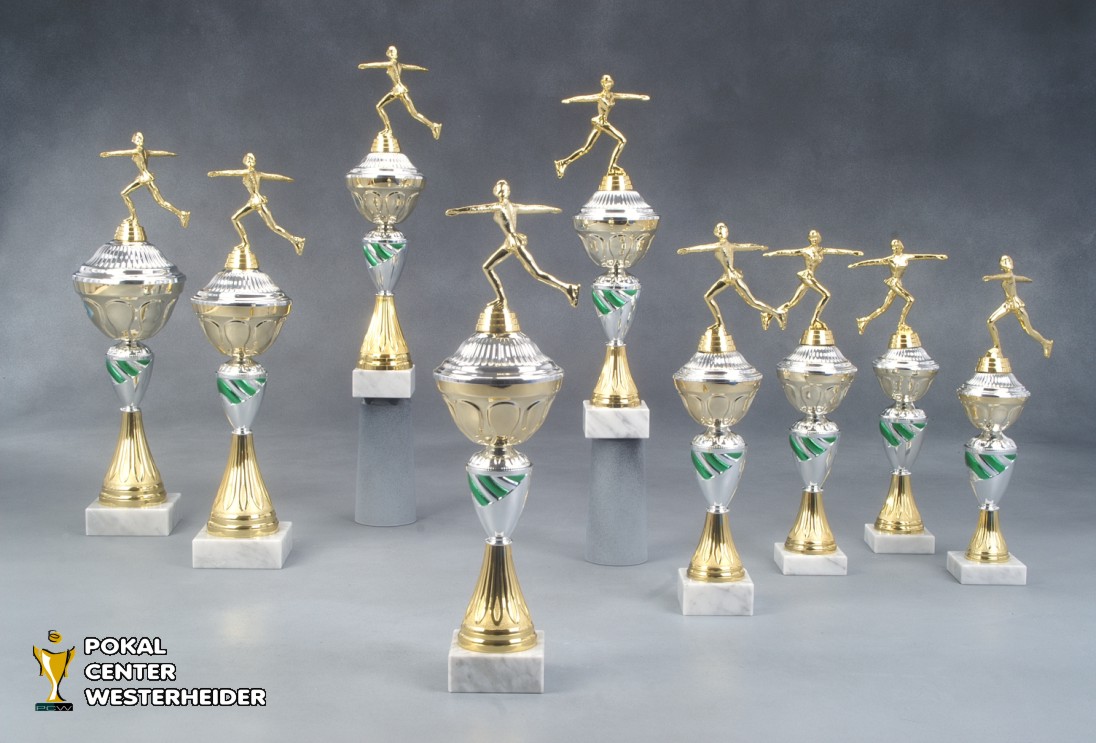 Eiskunstlaufen Pokale 'Turin' 7017-34131-36 cm