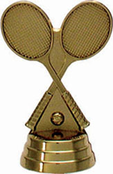 Tennis Pokal 'CHICAGO' mit Figur