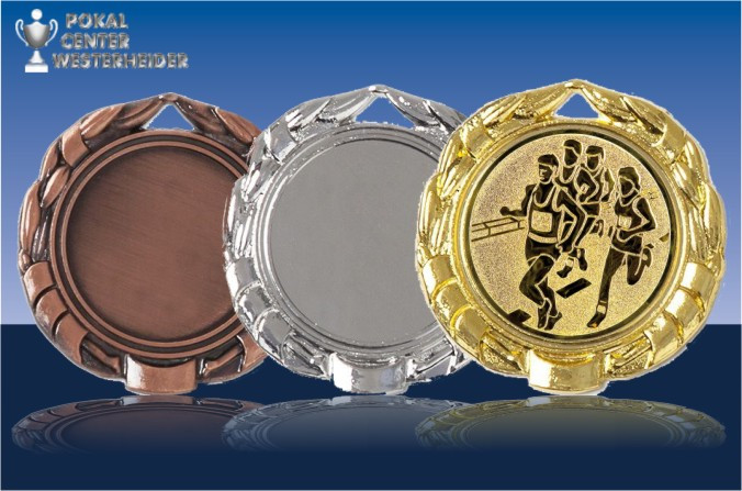 Volkslauf Marathon Medaille ''Hero''