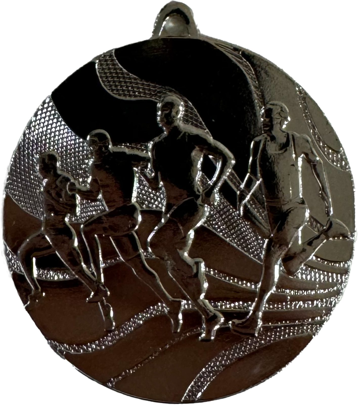 Lauf Medaille "Run" in Silber